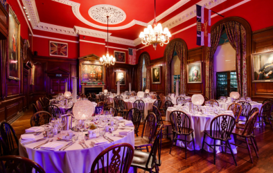 the hac   long room   evening dinner